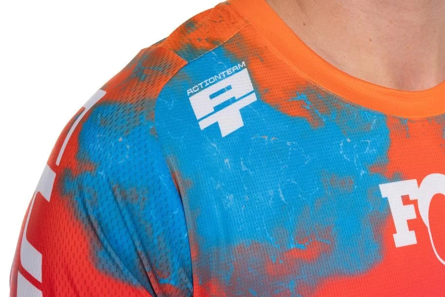 Cube MTB Trikot X Actionteam kurzarm - Liquid-Life #Wähle Deine Farbe_blue´n´pink´n´orange