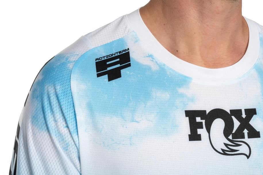 Cube MTB Trikot X Actionteam kurzarm - Liquid-Life #Wähle Deine Farbe_topas blue