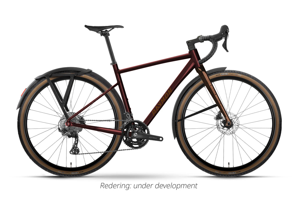 Raymon Territ Pro Street 700 x22S GRX maroonbrown/brick 2026 