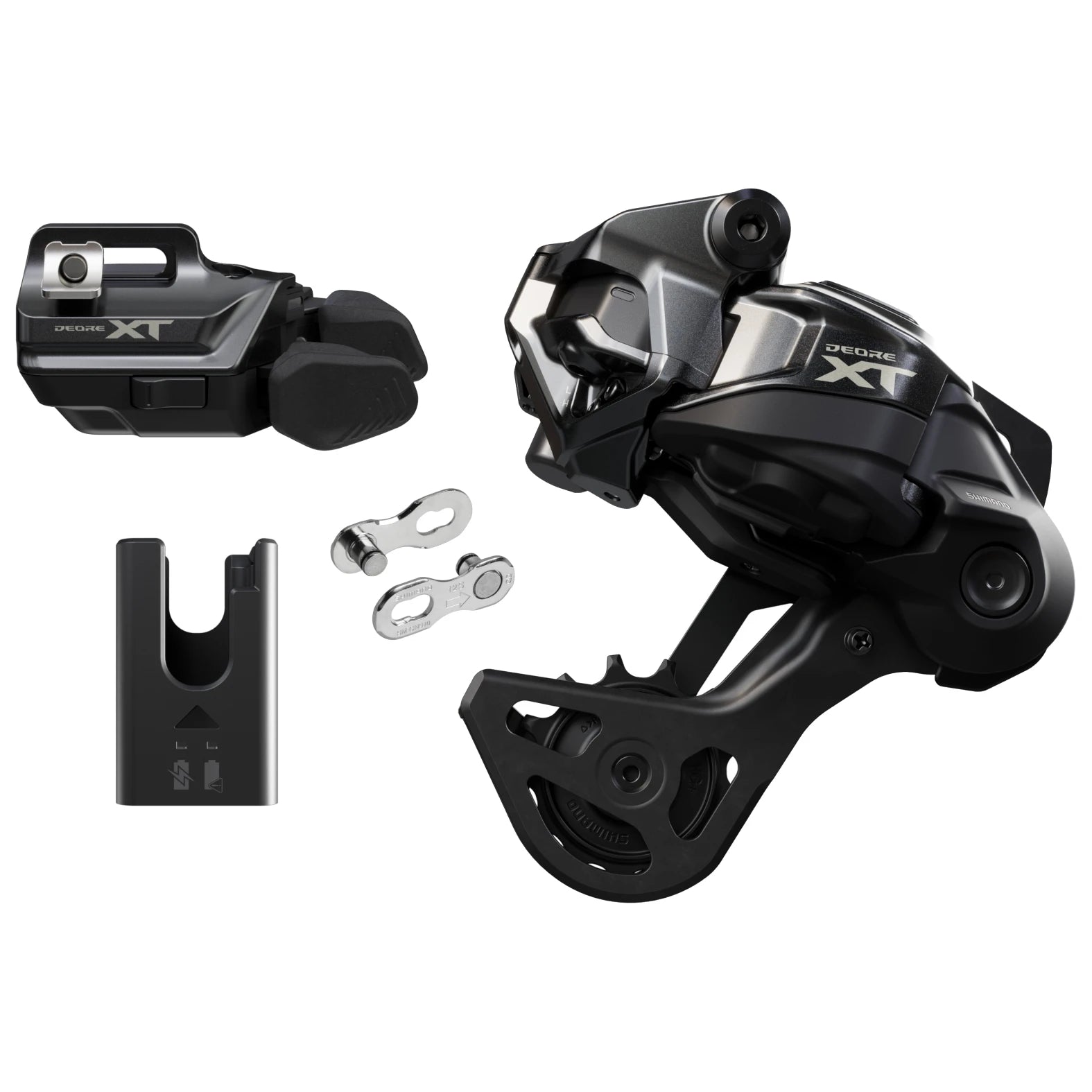 Shimano Schaltungs-Upgrade Set Deore XT DI2 M8250 - Liquid-Life #Wähle Deine Farbe_schwarz