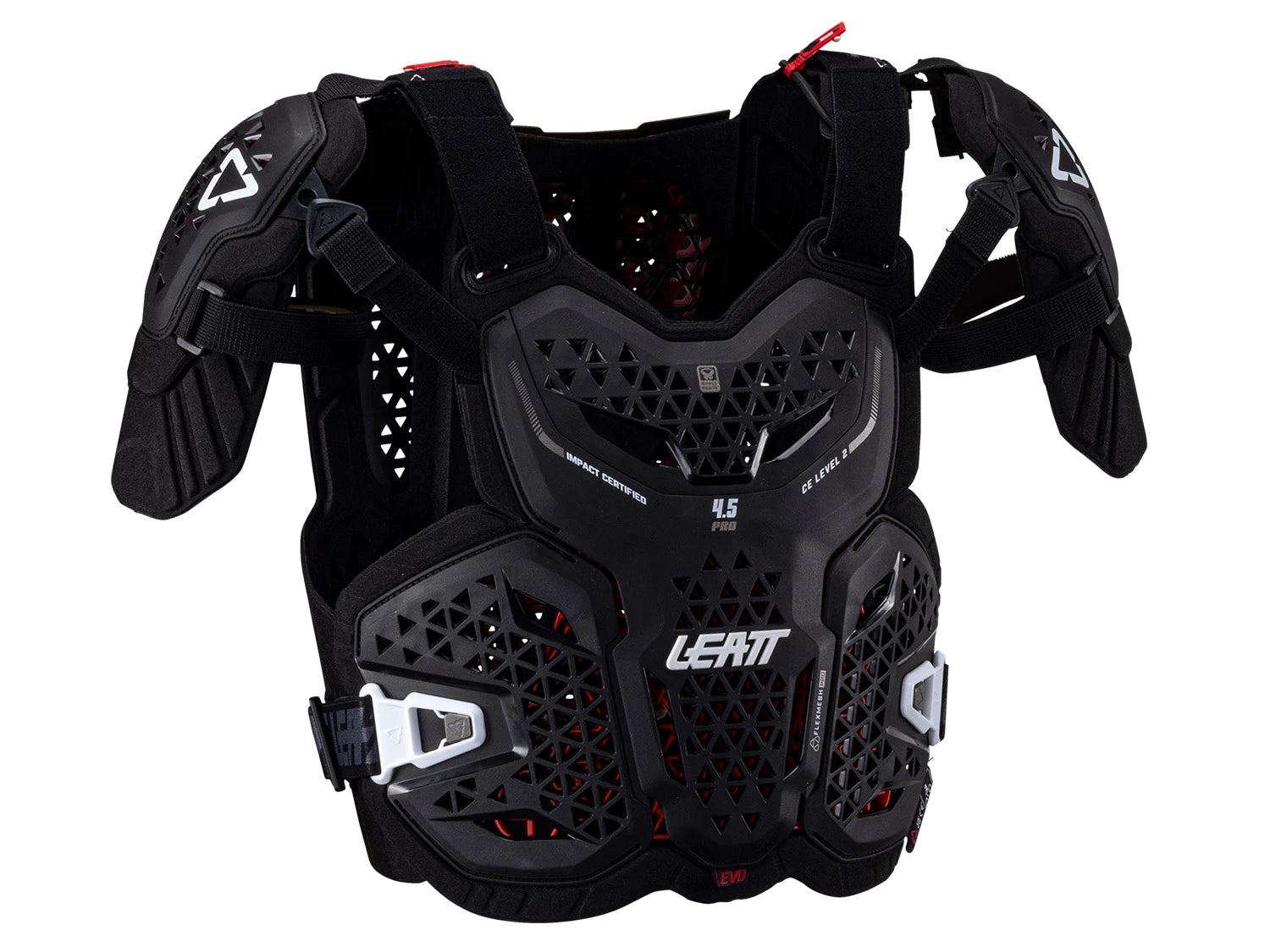 Leatt Brustprotektor 4.5 Pro Evo - Liquid-Life #Wähle Deine Farbe_black