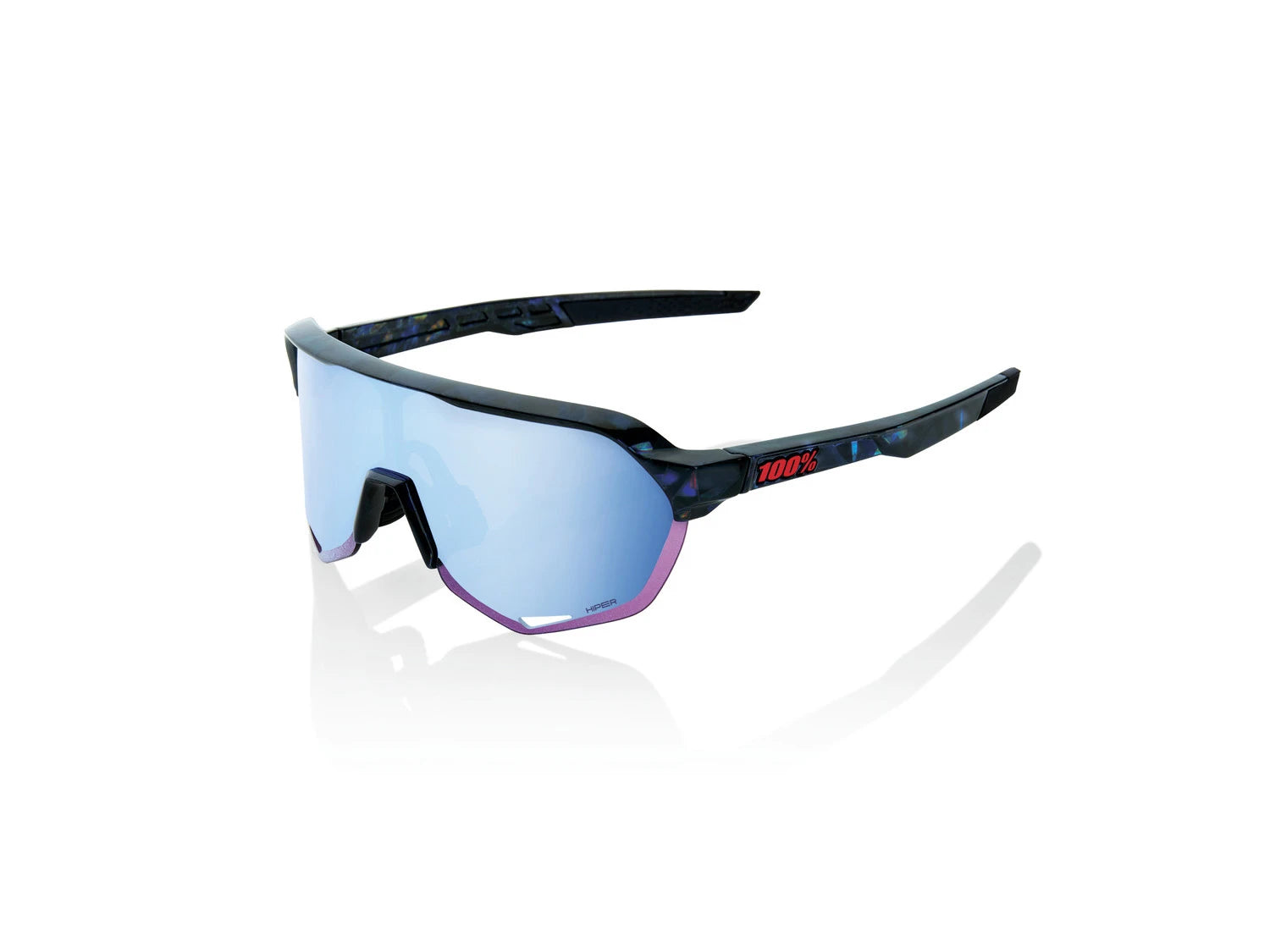 100% S2 - HiPER Mirror Lens - Liquid-Life #Wähle Deine Farbe_Black Holographic