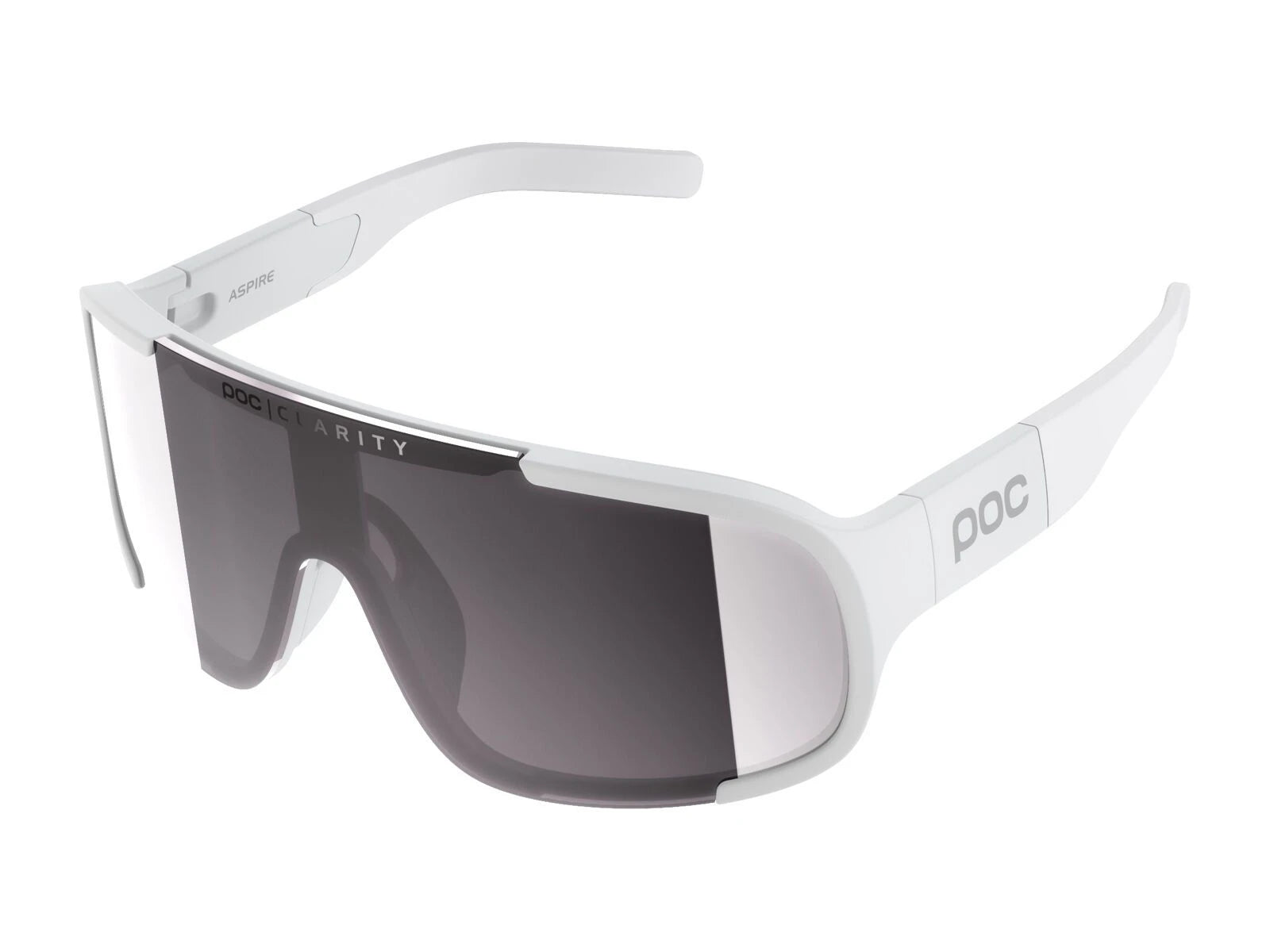 POC Aspire Clarity 2026 - Liquid-Life #Wähle Deine Farbe_white/road/silver