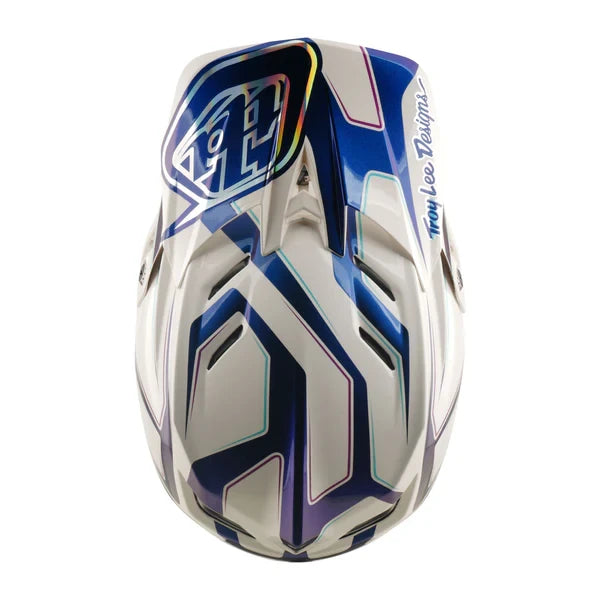 Troy Lee Designs D4 Composite Mips Helm Flared - Liquid-Life #Wähle Deine Farbe_white/indigo