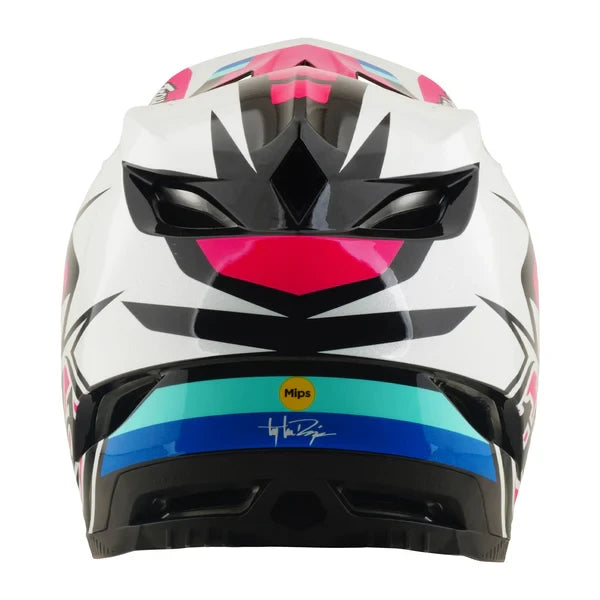 Troy Lee Designs D4 Polyacrylite Mips Helm Roamer - Liquid-Life #Wähle Deine Farbe_magenta