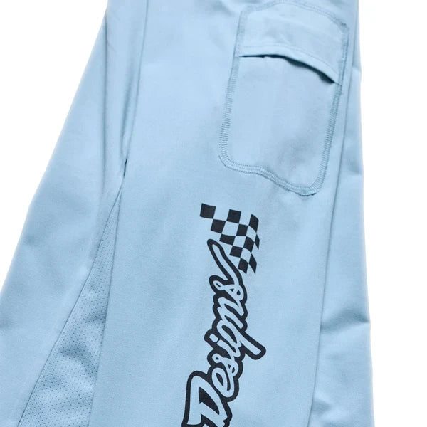 Troy Lee Designs Ruckus Ride Langarm Shirt Waves - Liquid-Life #Wähle Deine Farbe_dawn blue