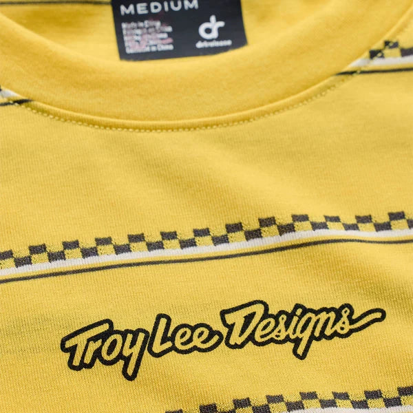Troy Lee Designs Skyline Ride T-shirt  Checked Out - Liquid-Life #Wähle Deine Farbe_butter