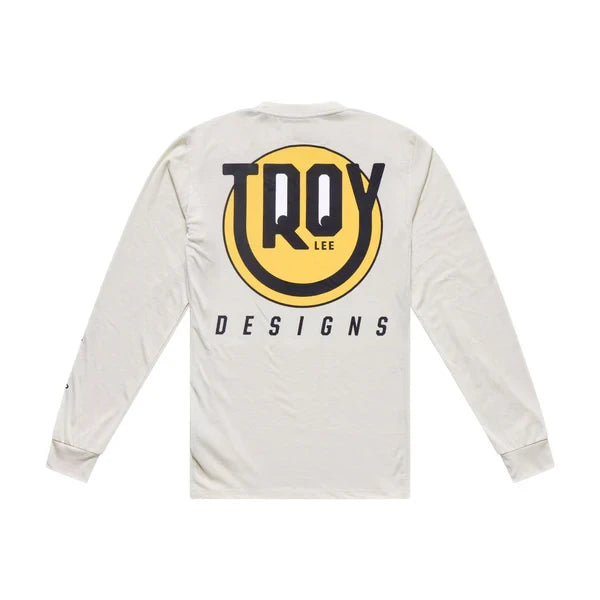 Troy Lee Designs Skyline Ride Langarm Shirt Happy Kids - Liquid-Life #Wähle Deine Farbe_pumice