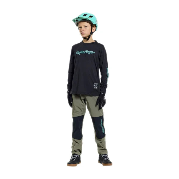 Troy Lee Designs Skyline Trail Hose Mono Kids - Liquid-Life #Wähle Deine Farbe_army