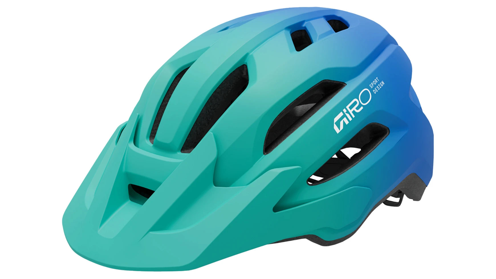 Giro Helm Fixture Mips II Youth - Liquid-Life #Wähle Deine Farbe_matte green/blue