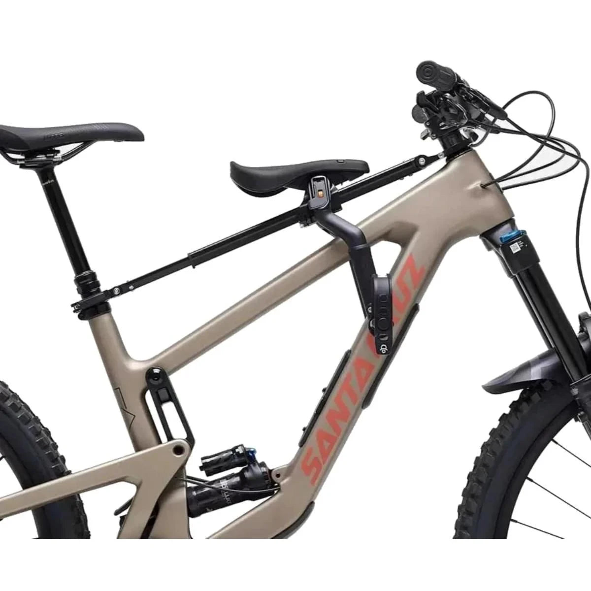 Kids Ride Shotgun Kids Ride Shotgun Pro 2.0 MTB Front Kindersitz - Liquid-Life #Wähle Deine Farbe_Schwarz