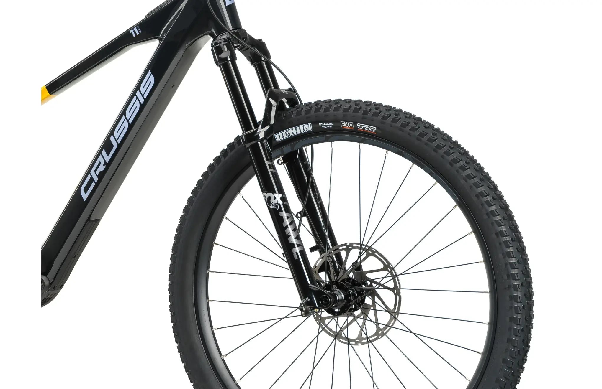 Crussis e-Hard 11.11 (600 Wh) yellow/black 2026