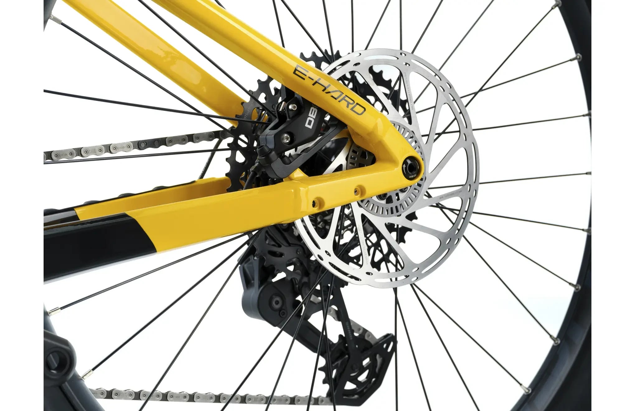 Crussis e-Hard 11.11 (600 Wh) yellow/black 2026