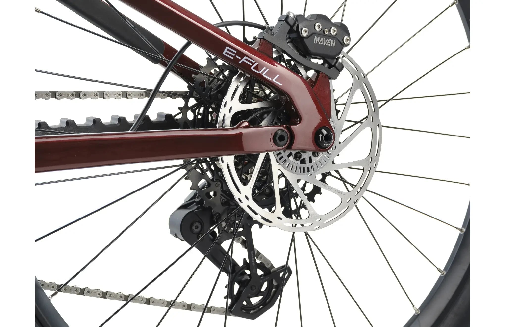 Crussis e-Full 12.11-(600 Wh) red/black 2026