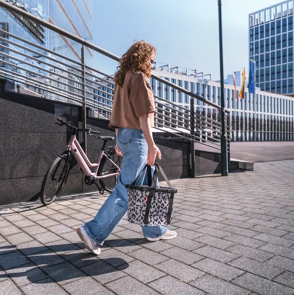Klickfix Fahrradkorb - Liquid-Life #Wähle Deine Farbe_leo nero