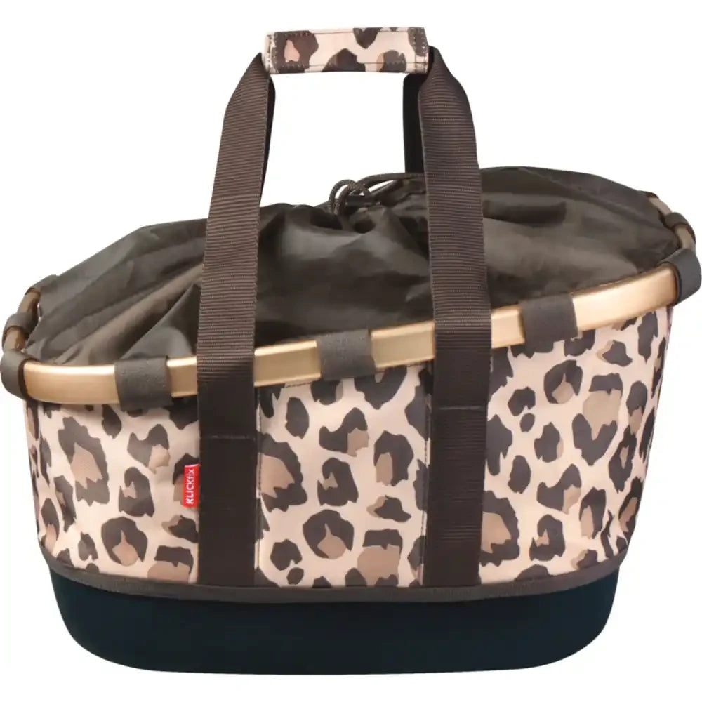 Klickfix Fahrradkorb GT - Liquid-Life #Wähle Deine Farbe_leo macchiato