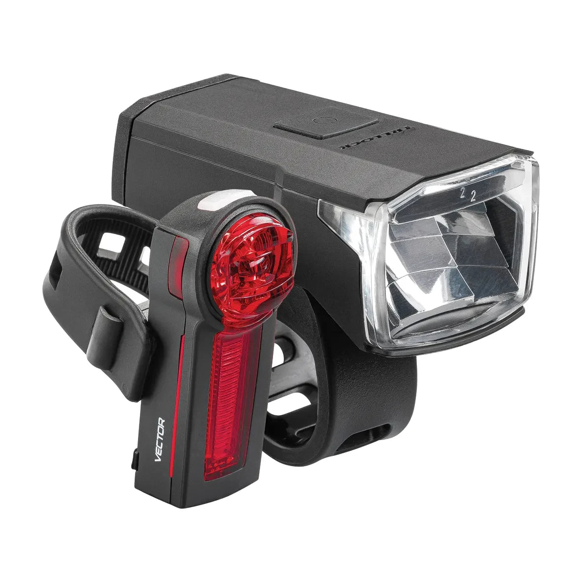 Trelock LS 440 Lighthammer 40 Lux Set - Liquid-Life #Wähle Deine Farbe_schwarz