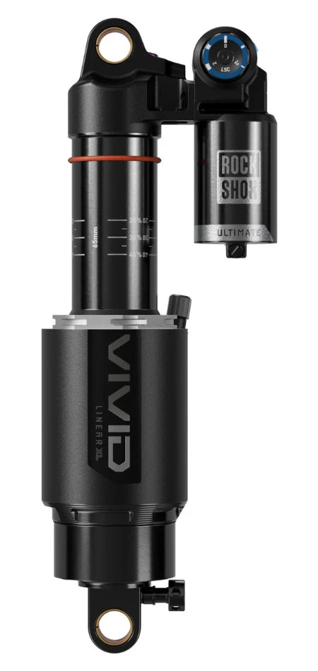 RockShox Rear Shock Vivid Ultimate RC2T D1 Reb55/Comp30 210 x 55 - Liquid-Life #Wähle Deine Farbe_black