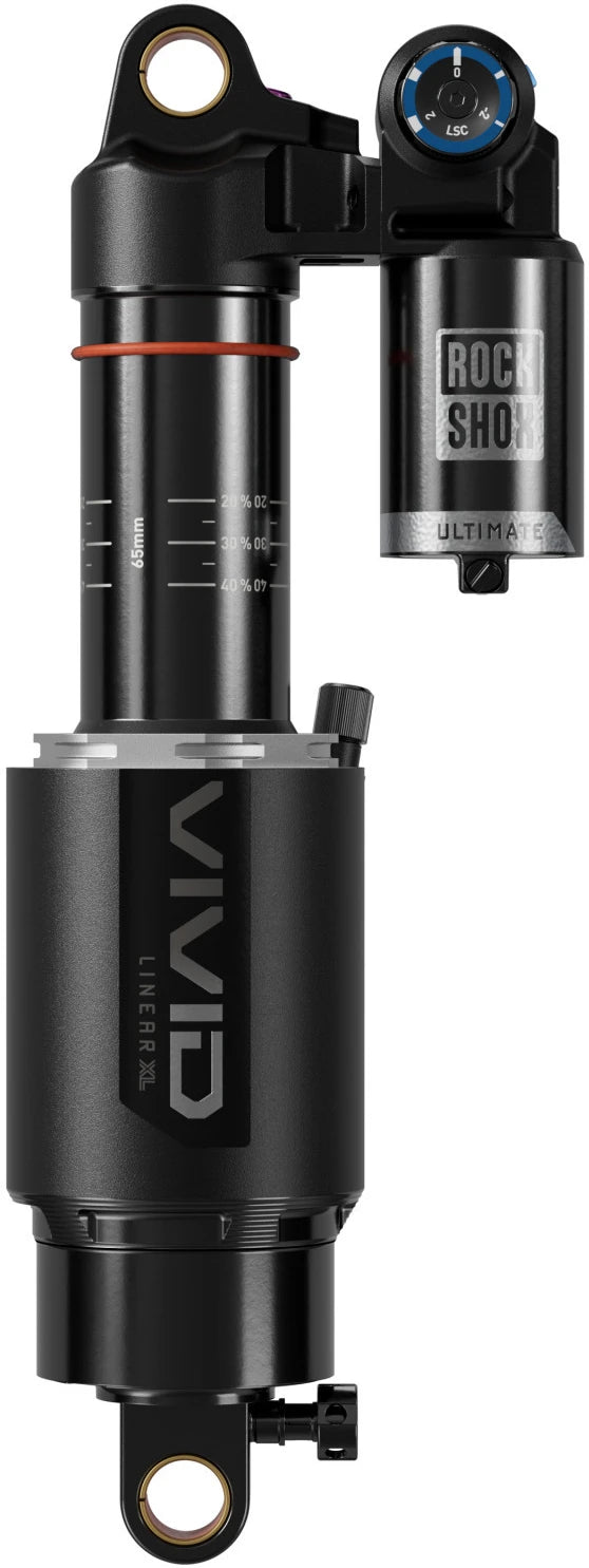 RockShox Rear Shock Vivid Ultimate RC2T D1 Reb55/Comp34 230 x 60 - Liquid-Life #Wähle Deine Farbe_black