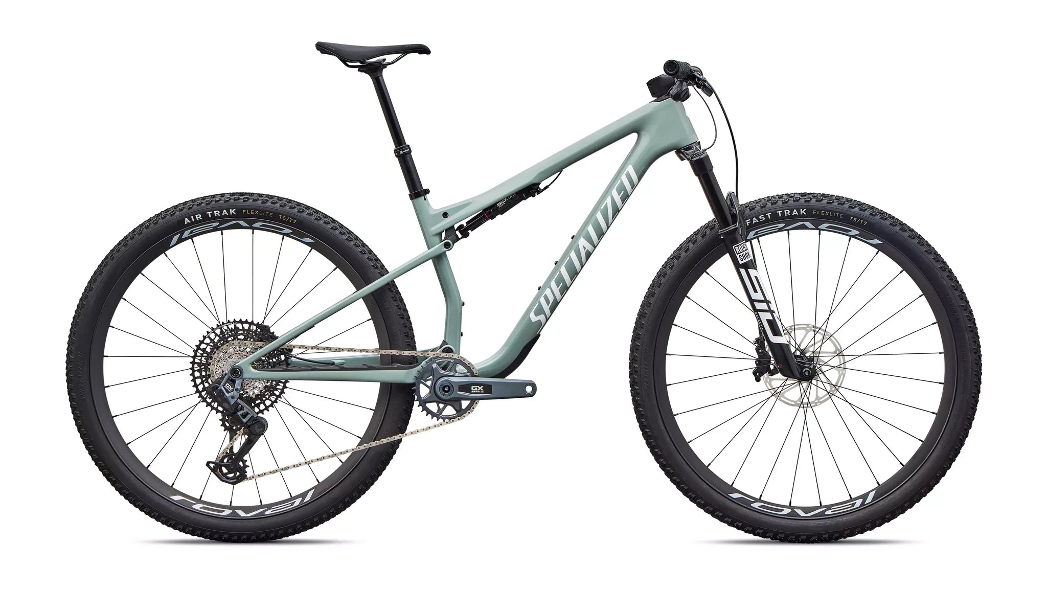 Specialized Epic 9 Expert Gloss Agave Grey / Metallic White Silver 2027