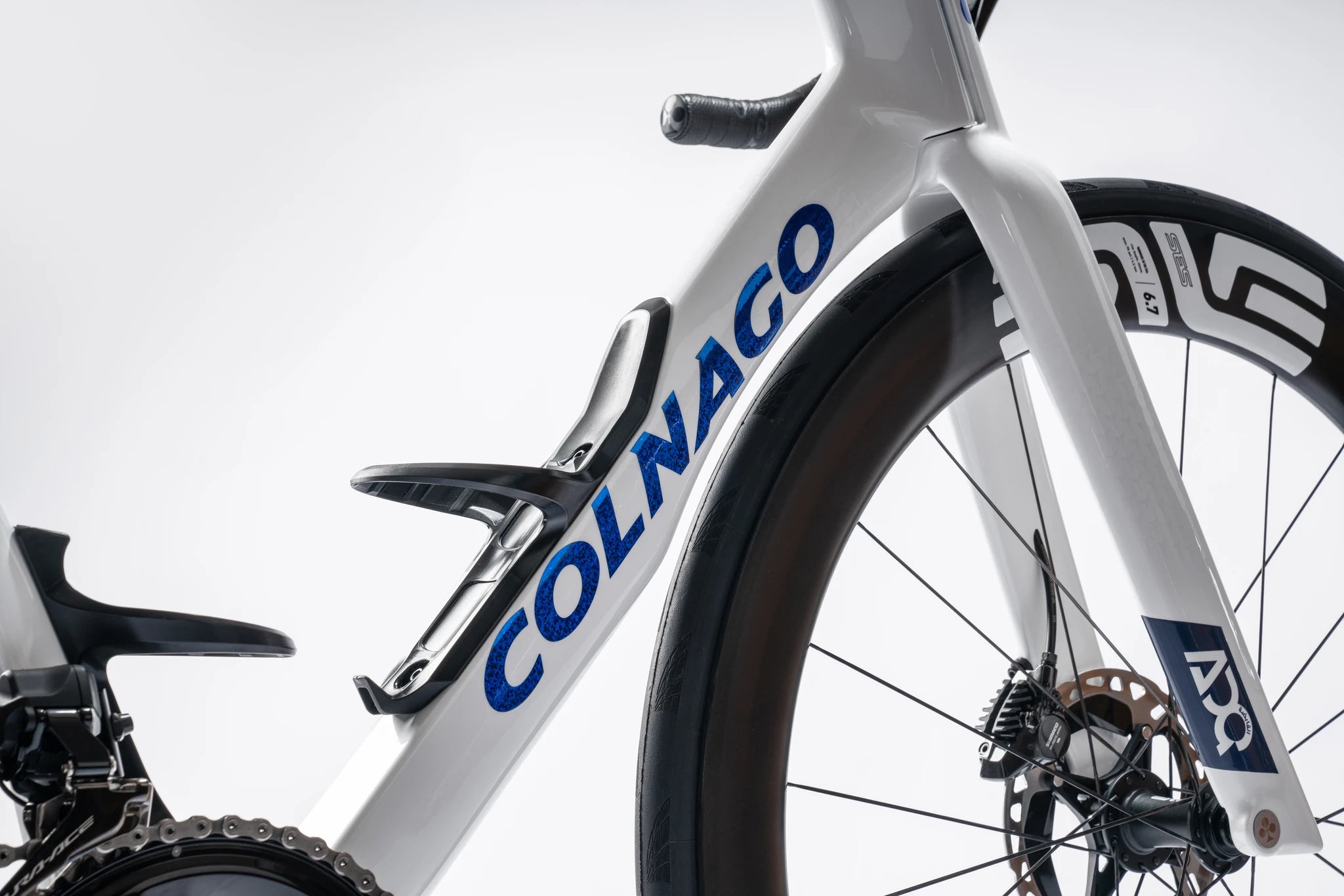 Colnago Y1RS Disc Force AXS E1 - white/blue - 2026