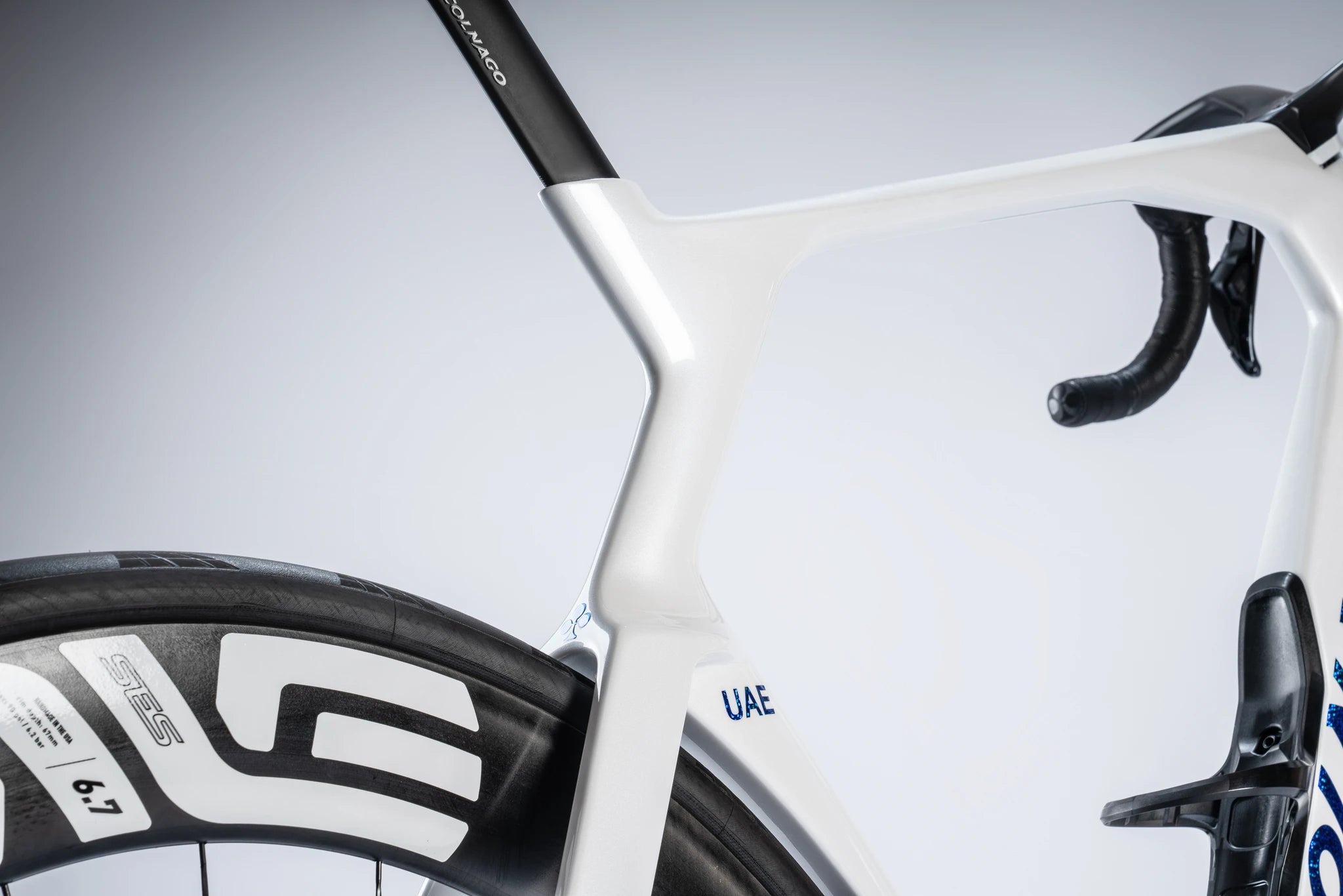 Colnago Y1RS Disc Force AXS E1 - white/blue - 2026