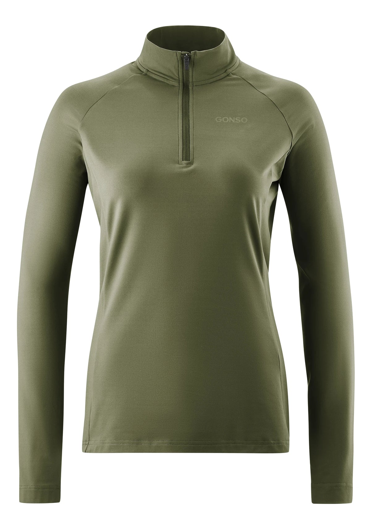 Gonso Damen Bikeshirt-1/1-HZ - Liquid-Life #Wähle Deine Farbe_oak ash