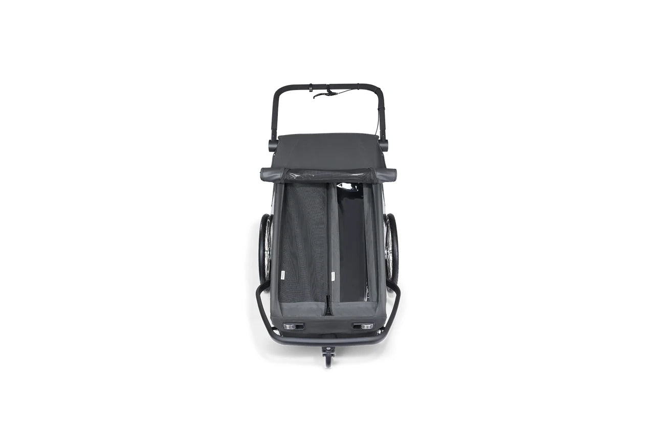 Croozer Zubehör Modulzusatz Separator - Liquid-Life #Wähle Deine Farbe_Schwarz
