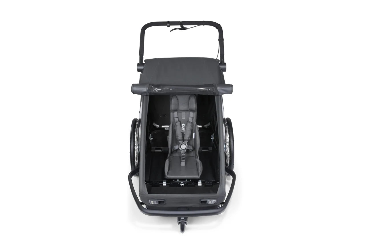Croozer Zubehör Basissitz für Kid Yuuna - Liquid-Life #Wähle Deine Farbe_Grau
