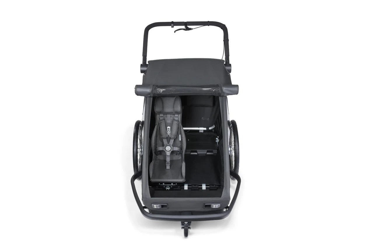 Croozer Zubehör Babysitz für Kid Yuuna - Liquid-Life #Wähle Deine Farbe_Grau