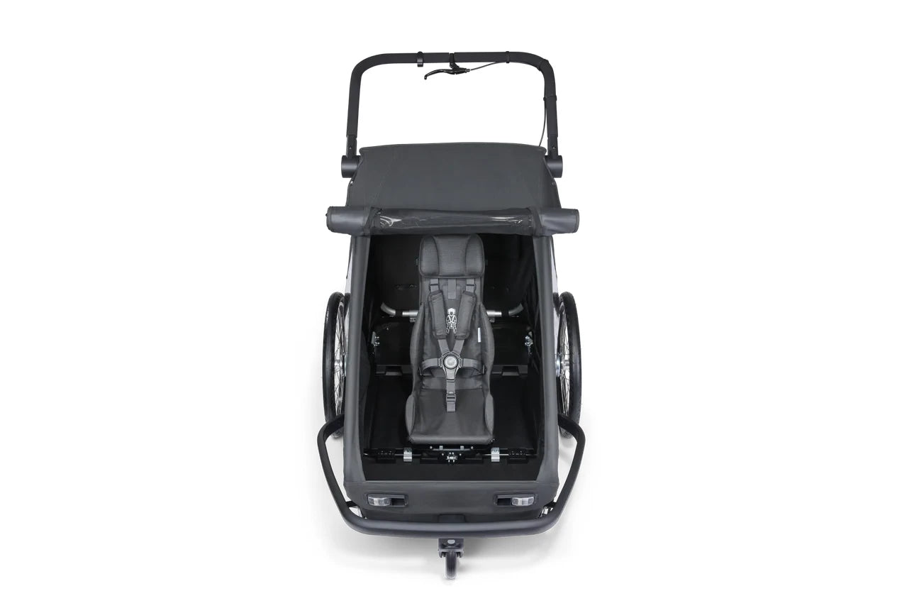 Croozer Zubehör Babysitz für Kid Yuuna - Liquid-Life #Wähle Deine Farbe_Grau