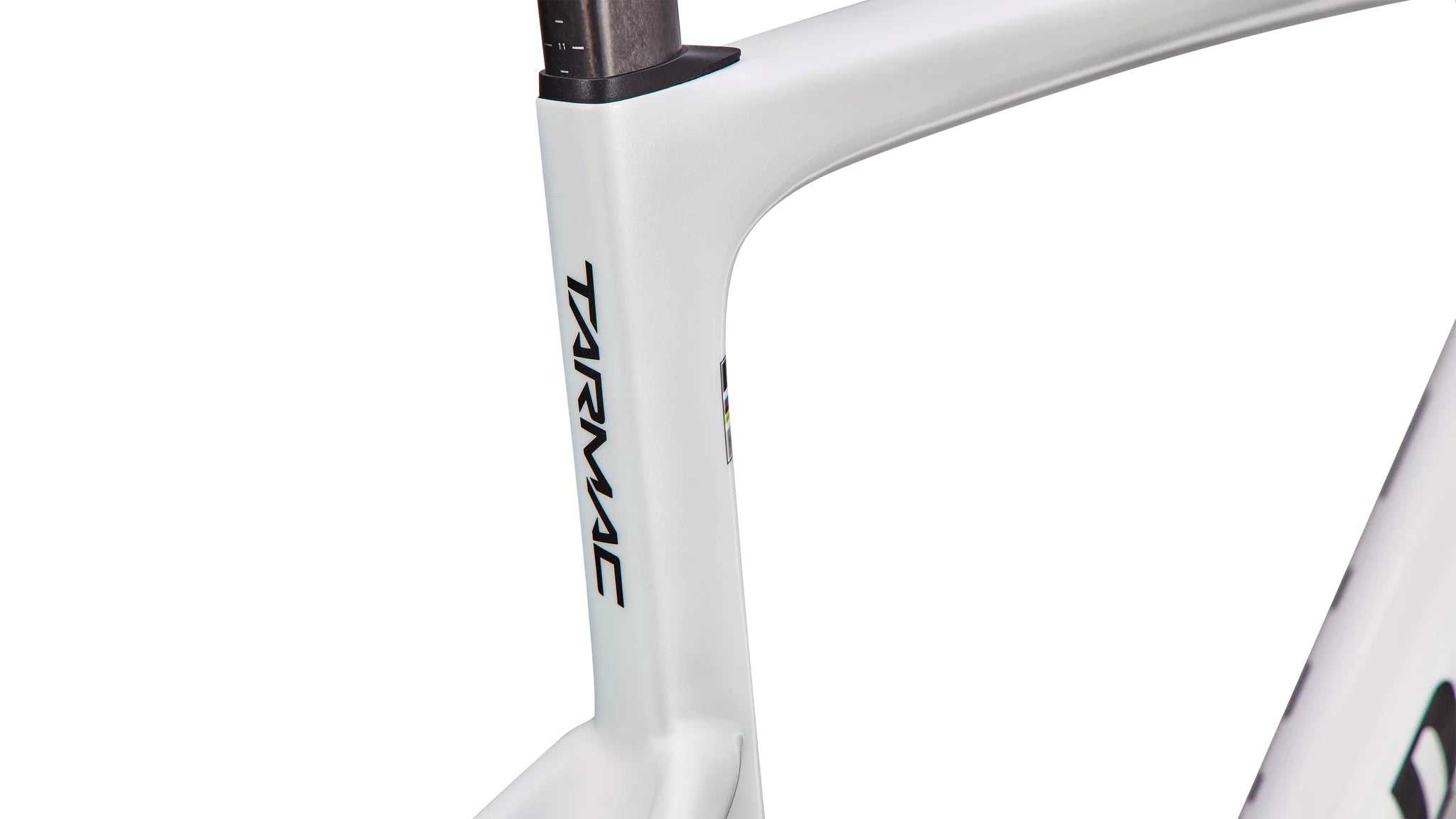 Specialized Tarmac SL9 S-Works Rahmen Gloss White Silver Metallic / Obsidian Metallic 2027