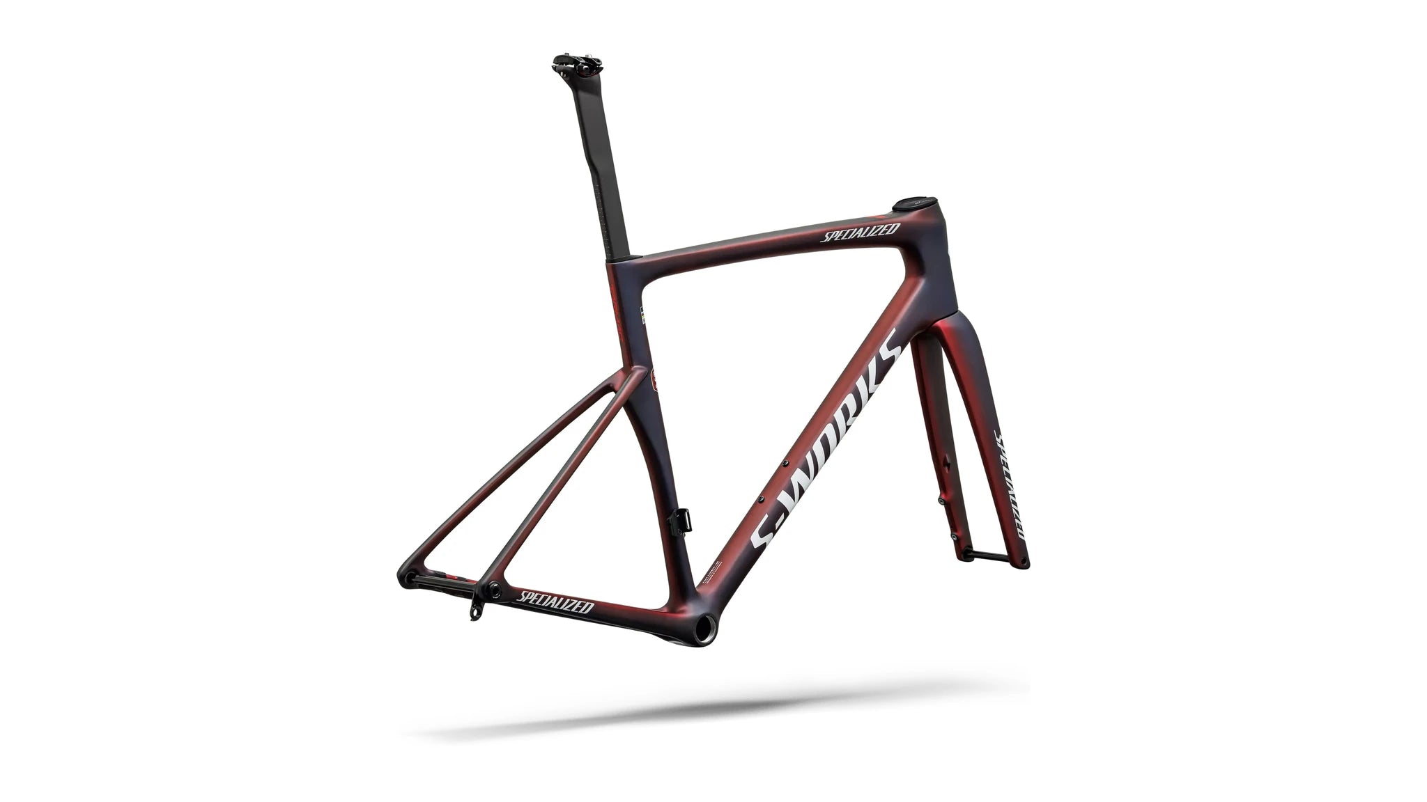 Specialized Tarmac SL9 S-Works Rahmen Team Replica FDJ Gloss Red Tint / Blue Tint / Red Pearl 2027