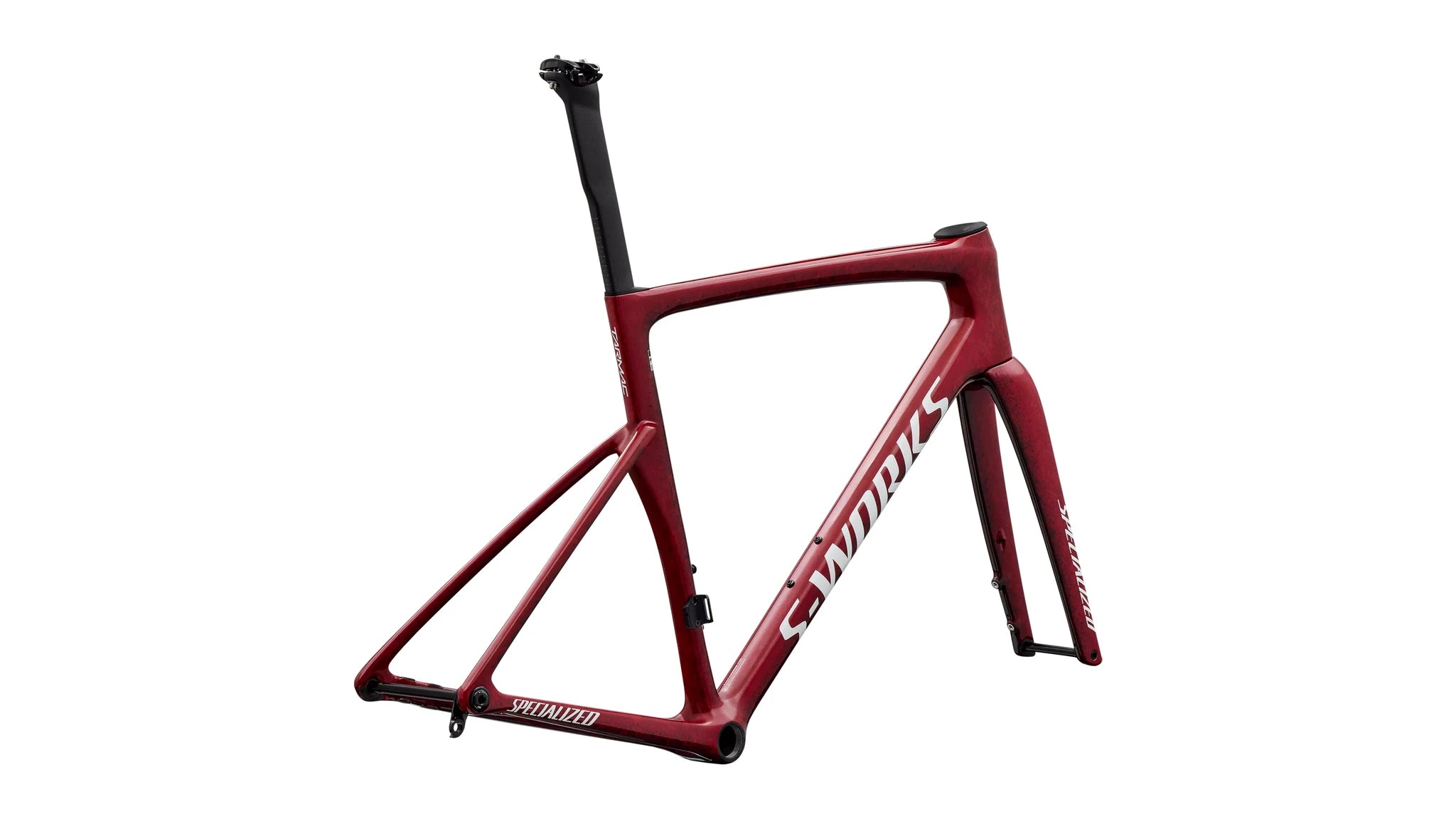 Specialized Tarmac SL9 S-Works Rahmen Gloss Vivid Red / Tarmac Black / White Silver Metallic 2027
