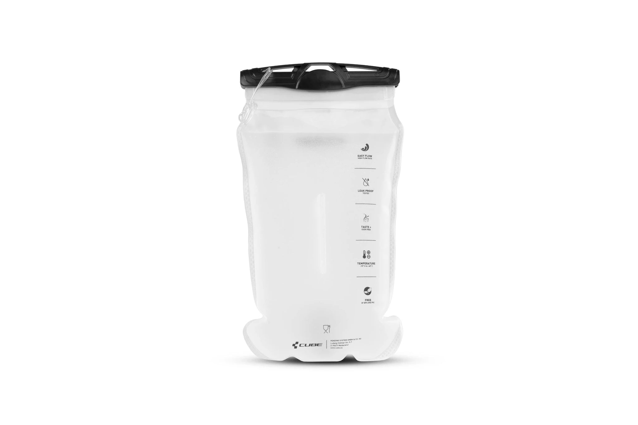 Cube Trinkblase Rucksack 1,5 - Liquid-Life #Wähle Deine Farbe_transparent