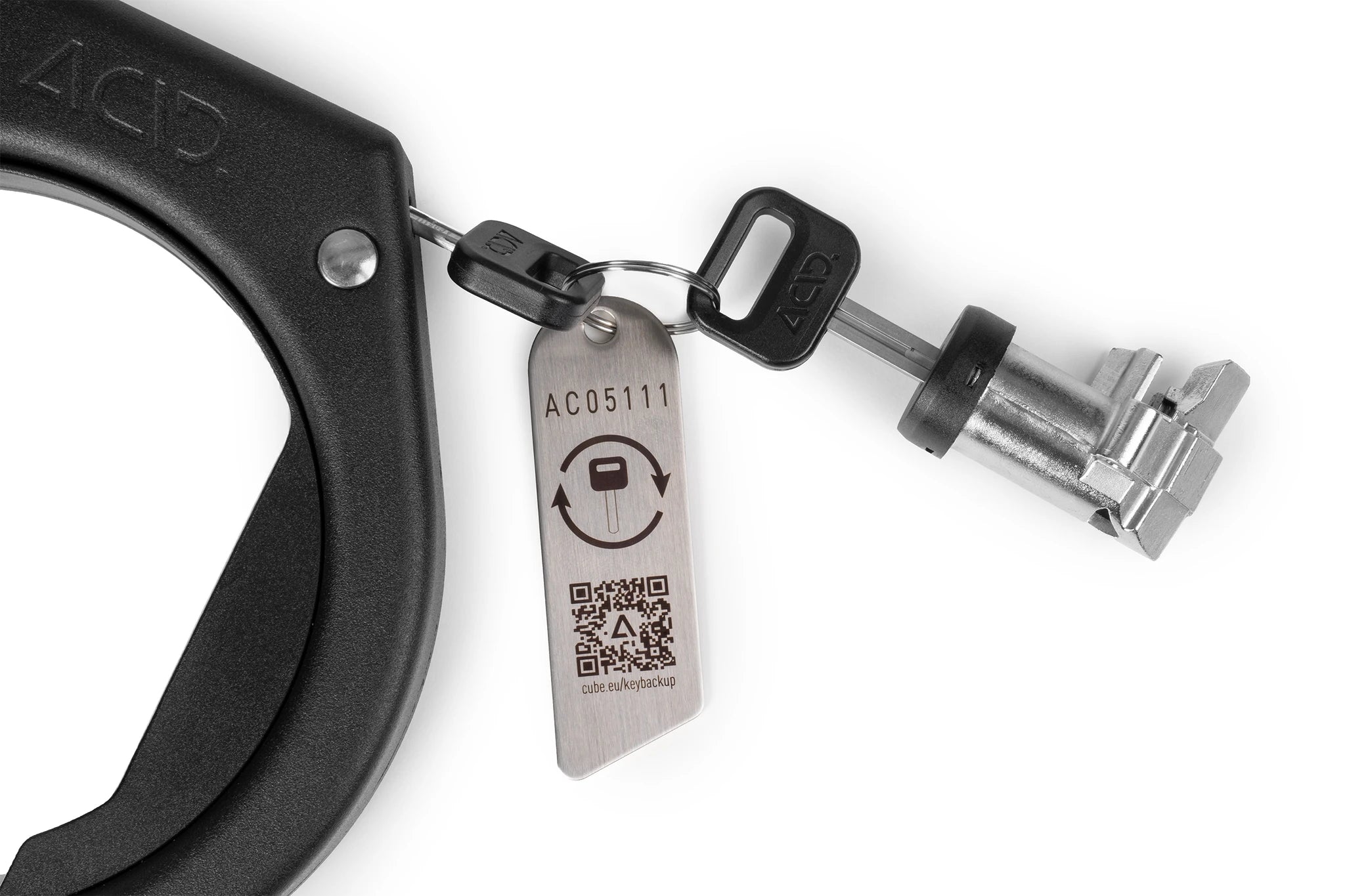 Acid Rahmen- und Akkuschloss-Set Latch 6078 - Liquid-Life #Wähle Deine Farbe_schwarz