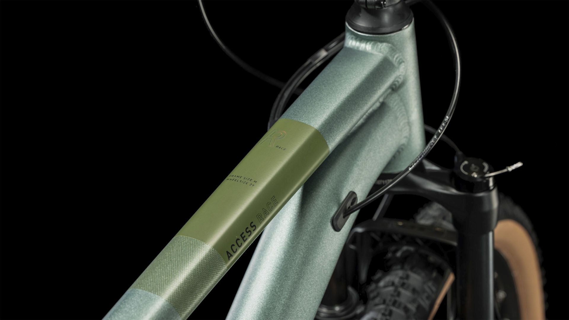 Cube Access WS Race sparkgreen´n´olive 2024