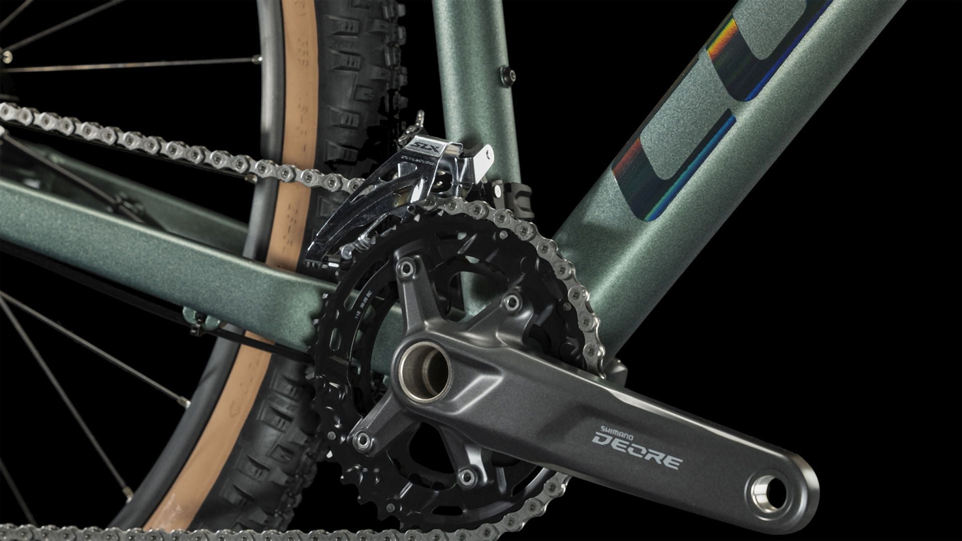 Cube Access WS Race sparkgreen´n´olive 2024