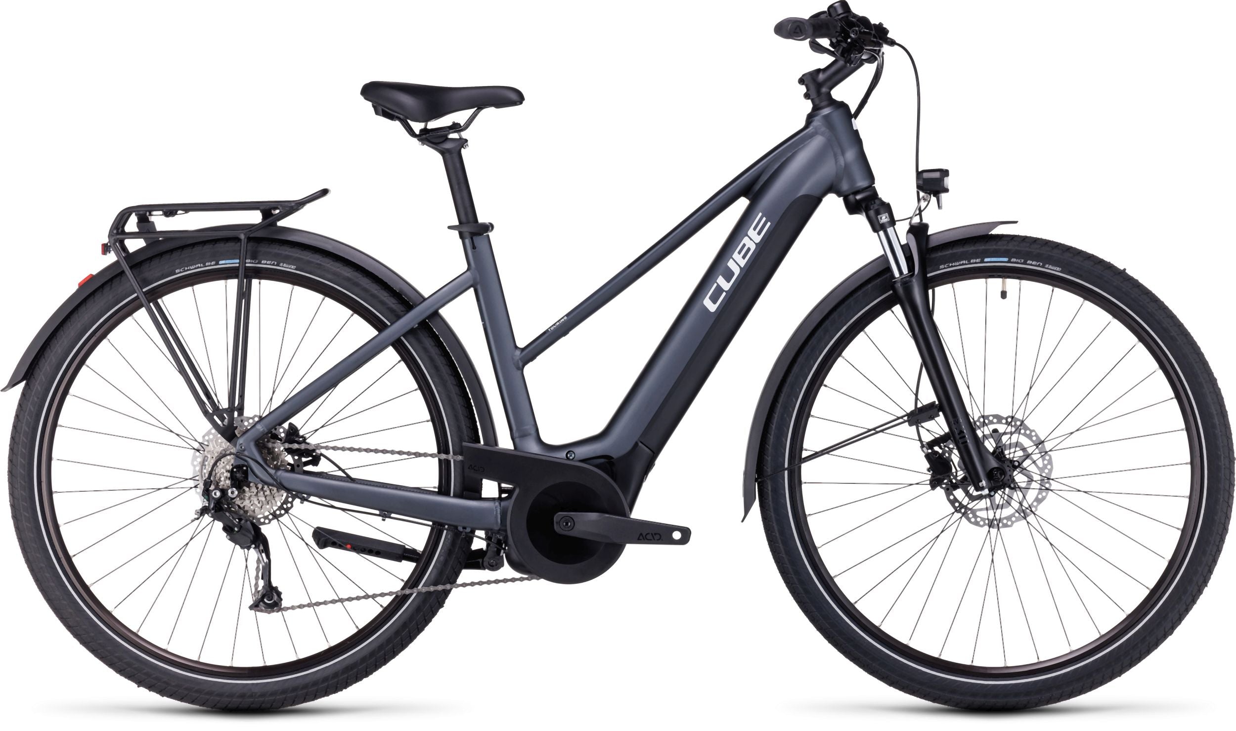 Cube Touring Hybrid ONE 500 grey´n´white Trapez