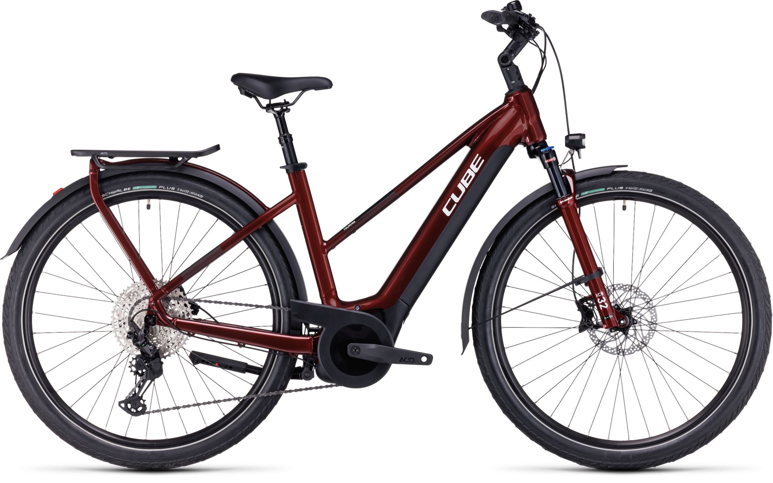 Cube Touring Hybrid EXC 625 red´n´white Trapez 2024