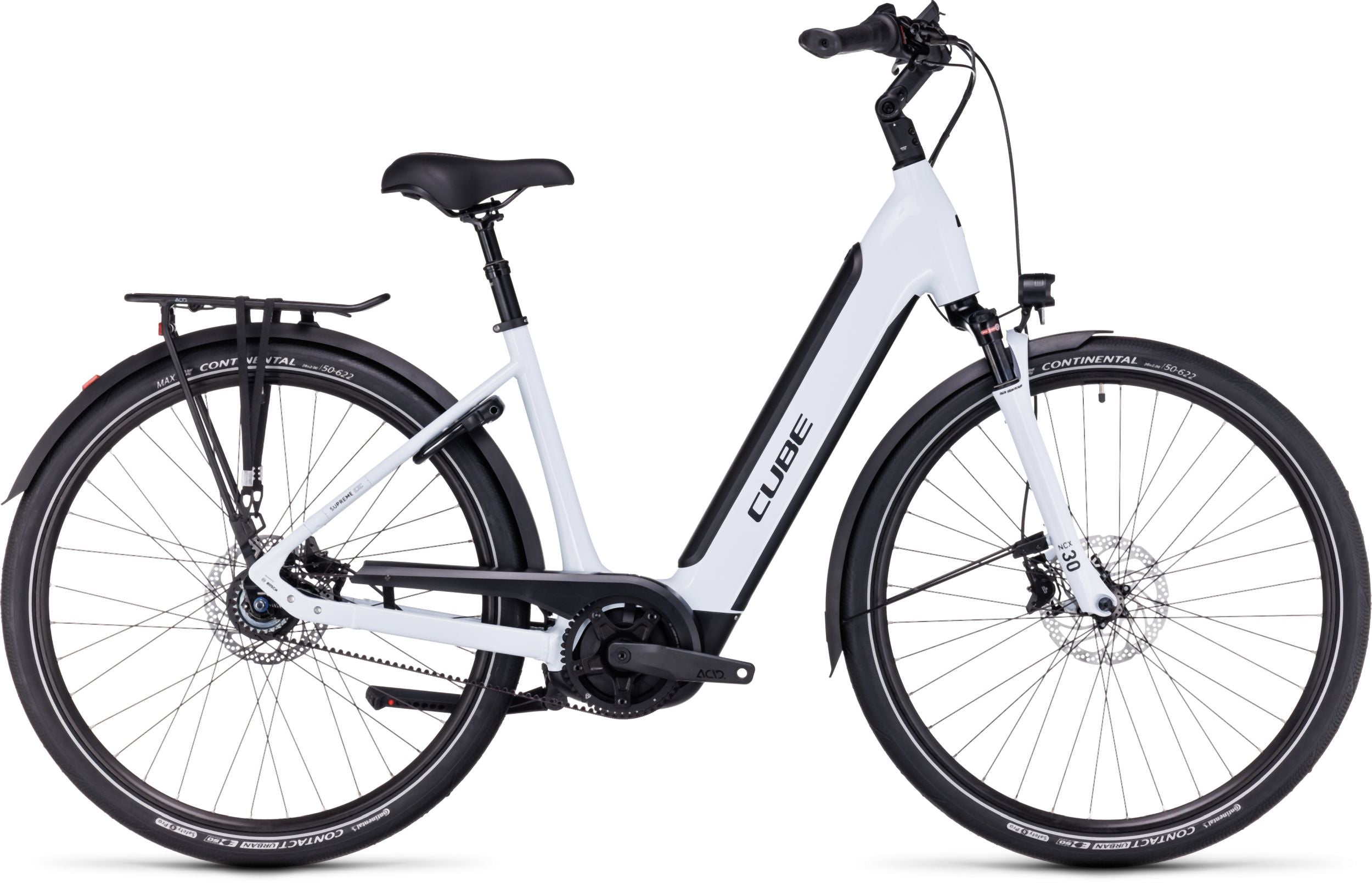 Cube Supreme Hybrid EXC 625 flashwhite´n´black Easy Entry