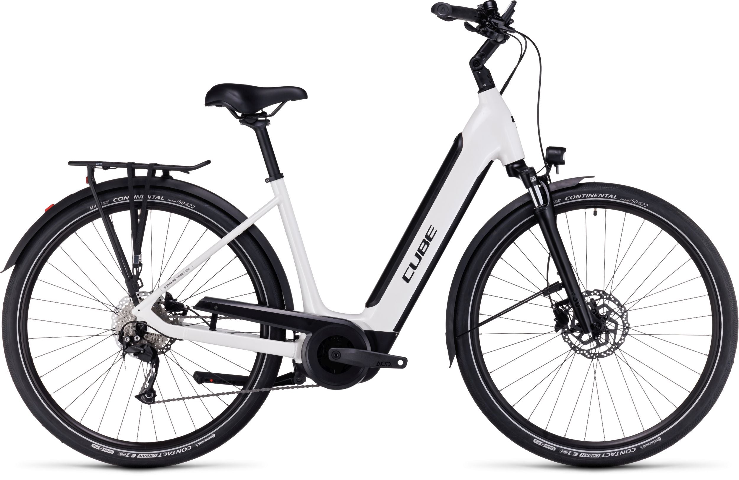 Cube Supreme Sport Hybrid ONE 500 white´n´black Easy Entry