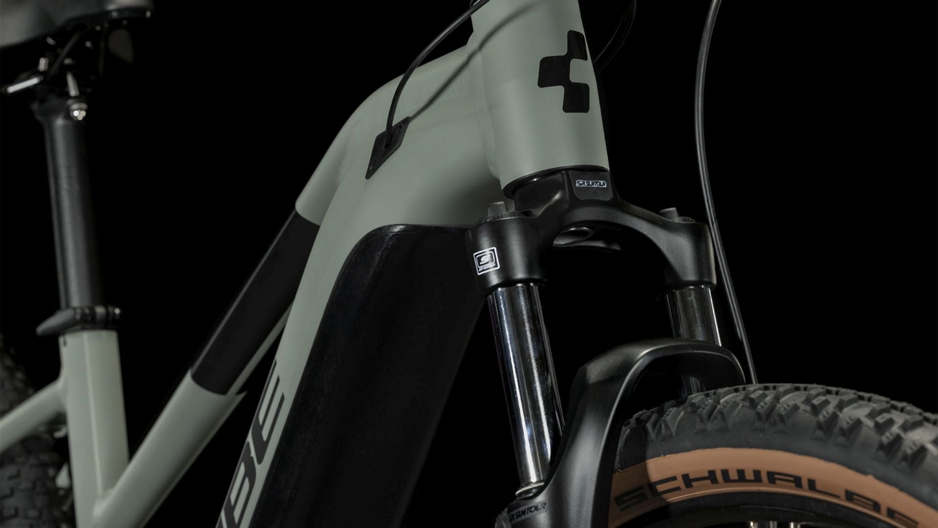 Cube Reaction Hybrid Performance 500 swampgrey´n´black Trapez