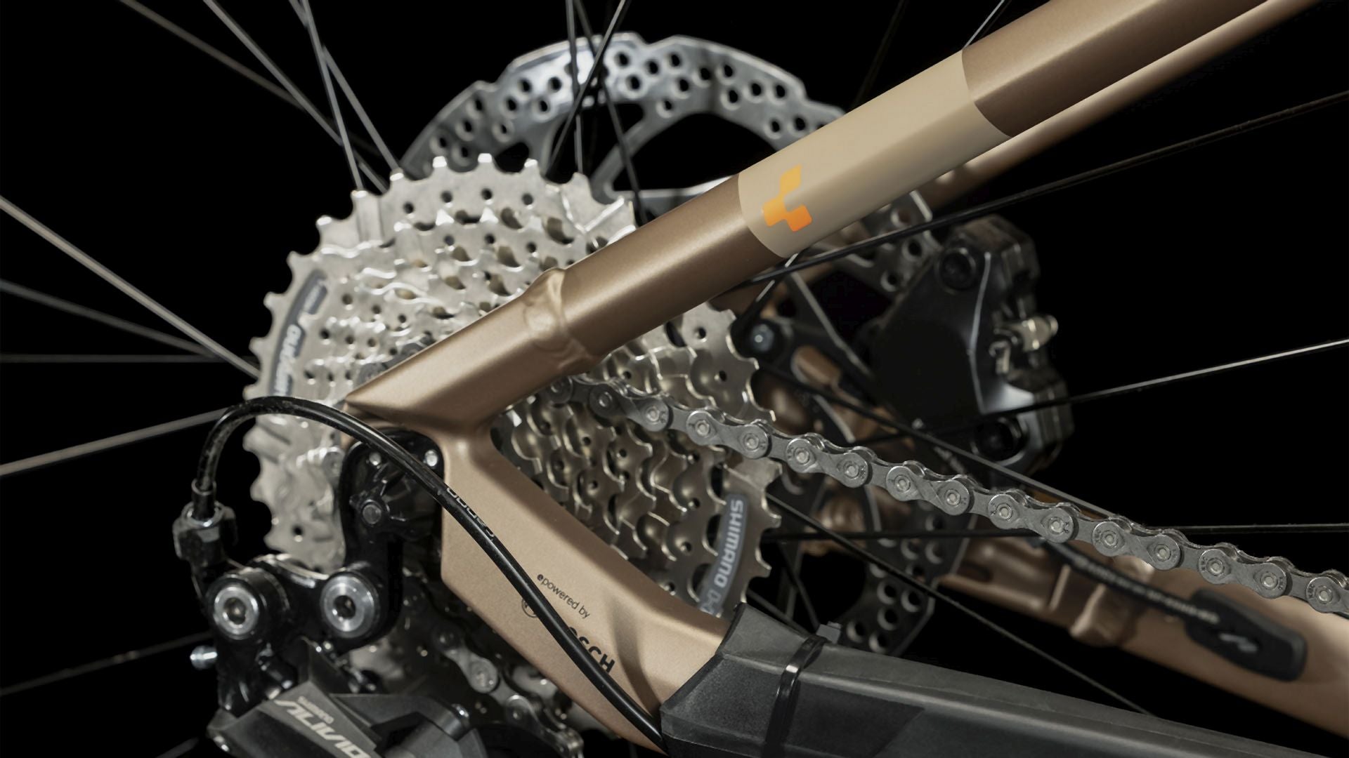 Cube Reaction Hybrid Performance 500 metallicbrown´n´orange Trapez