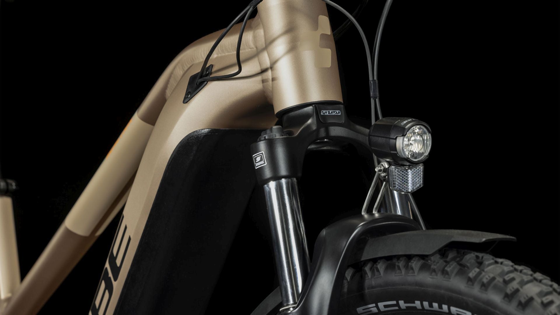 Cube Reaction Hybrid Performance 625 Allroad metallicbrown´n´orange Trapez
