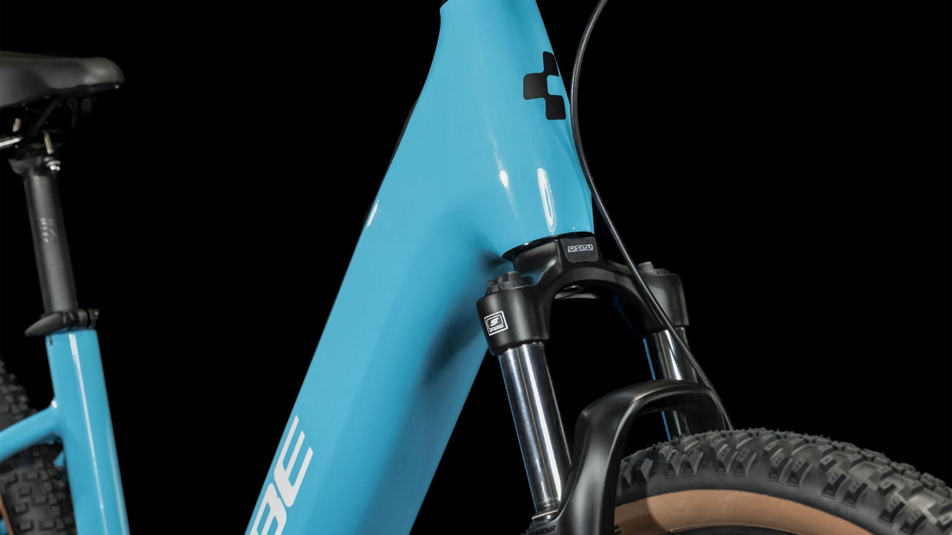Cube Reaction Hybrid ONE 625 skyblue´n´white Easy Entry