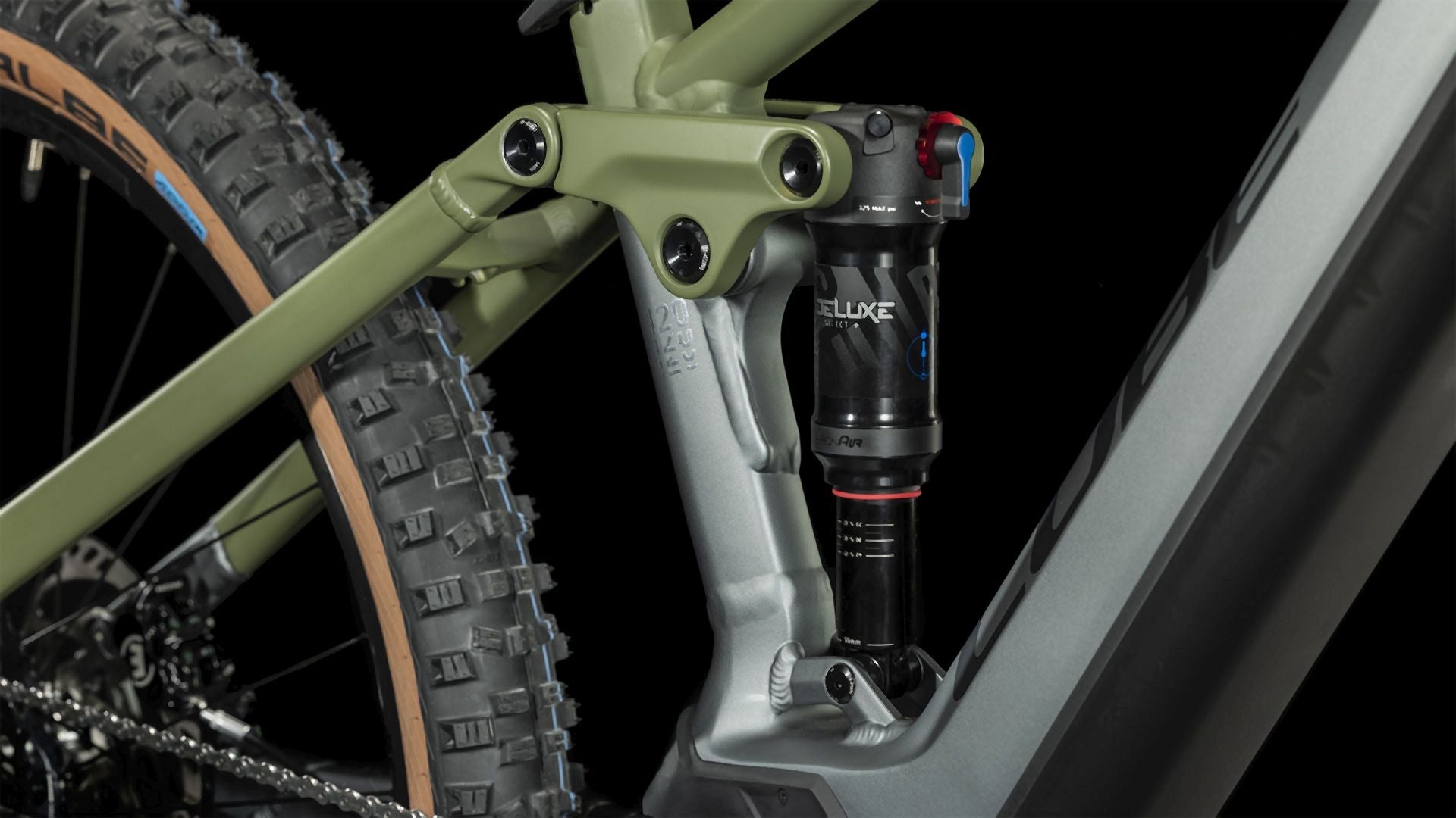 Cube Stereo Hybrid 120 TM 750 flashgrey´n´olive