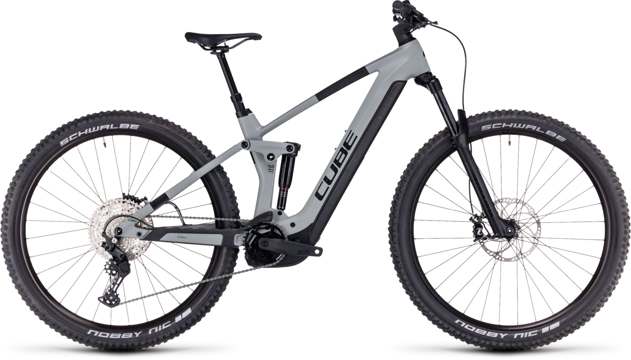 Cube Stereo Hybrid 140 HPC Pro 625 swampgrey´n´black 2024