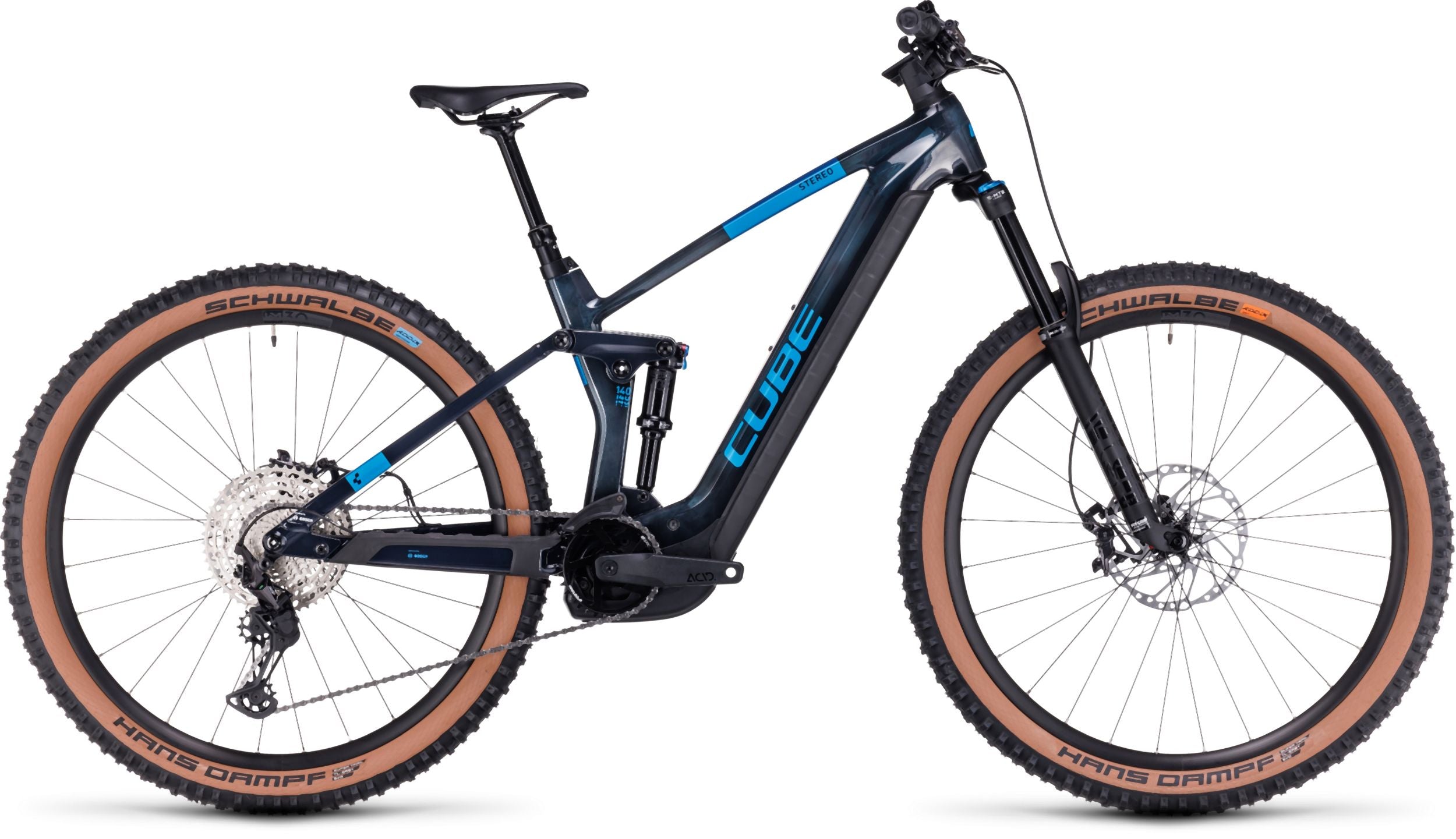 Cube Stereo Hybrid 140 HPC SLX 750 liquidblue´n´blue 2024