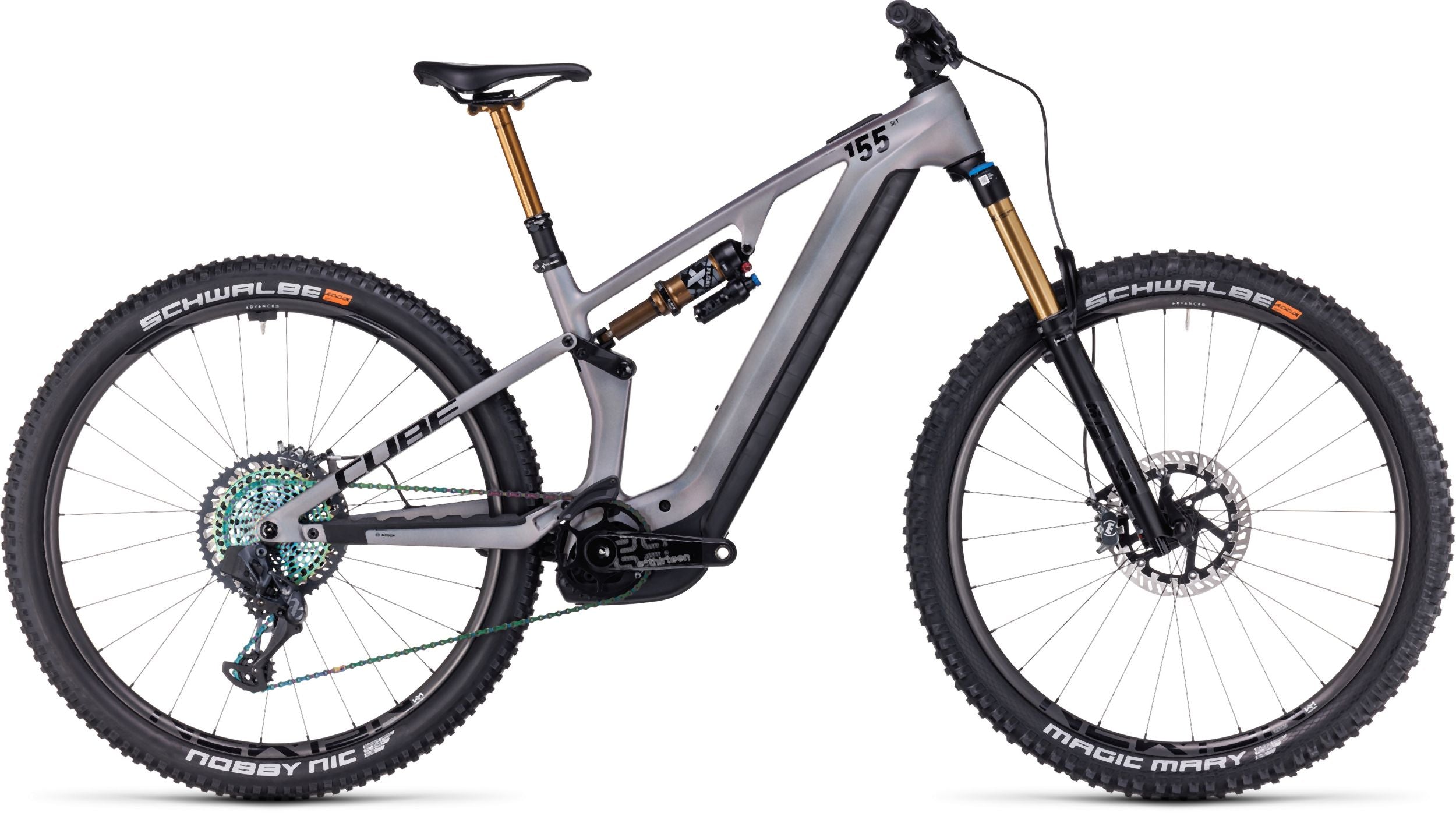 Cube Stereo Hybrid ONE55 C:68X SLT 750 prizmsilver´n´carbon